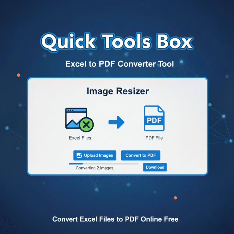 Excel to PDF Converter - Convert Excel Files to PDF Online Free