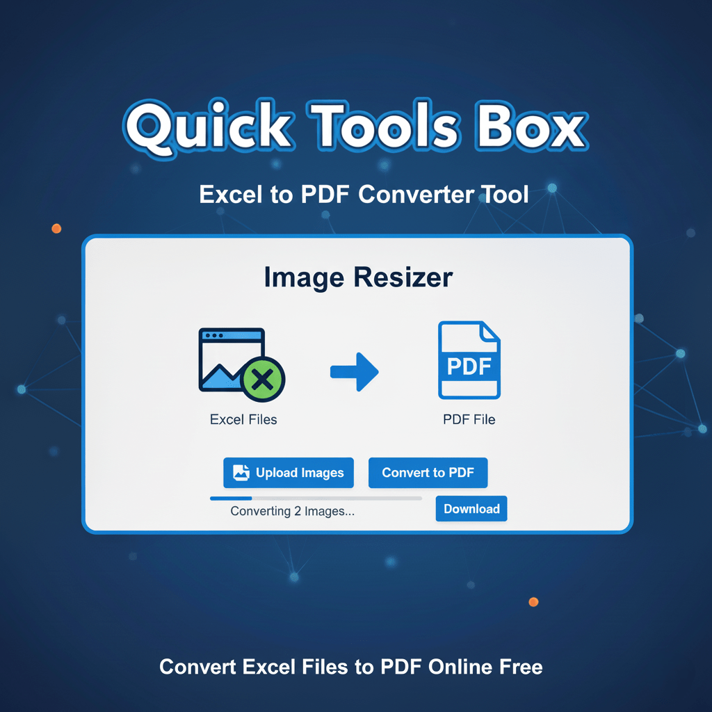 Excel to PDF Converter - Convert Excel Files to PDF Online Free