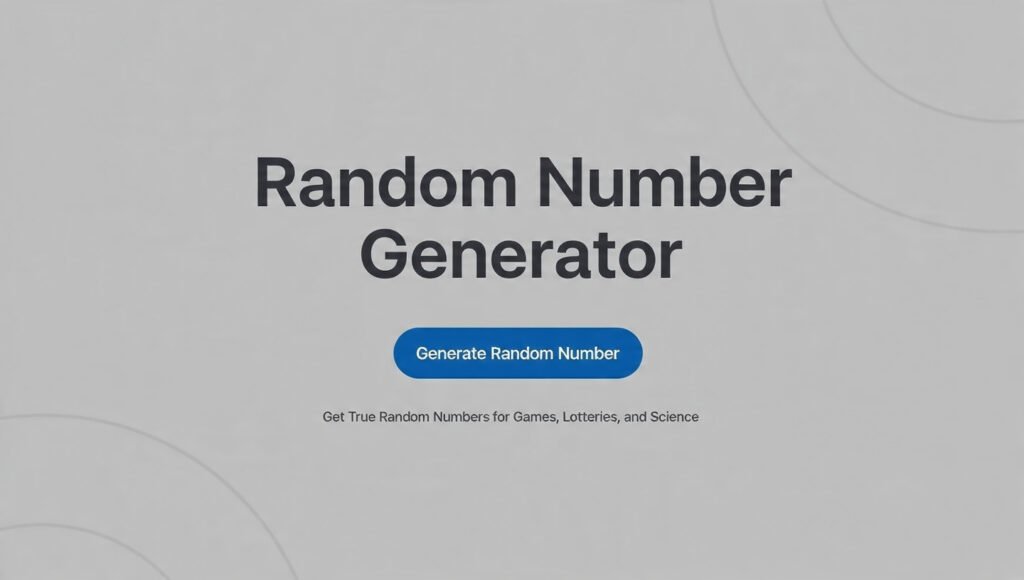 Random Number Generator