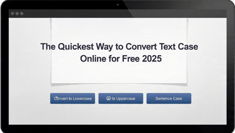 Text Case Converter: The Quickest Way