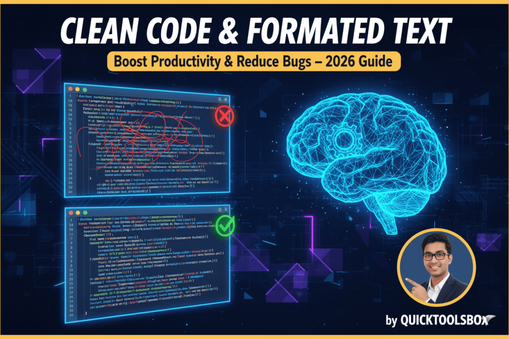 Clean Code and Formatted Text