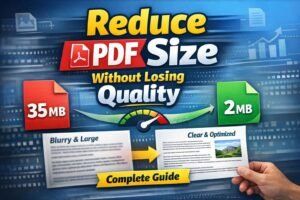 reduce PDF size without losing quality
